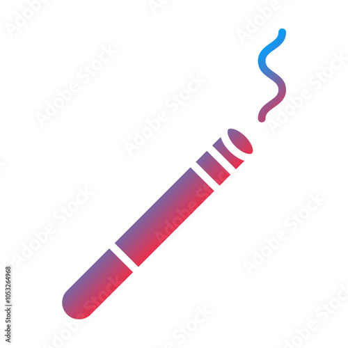 Smoking Vector Icon Style