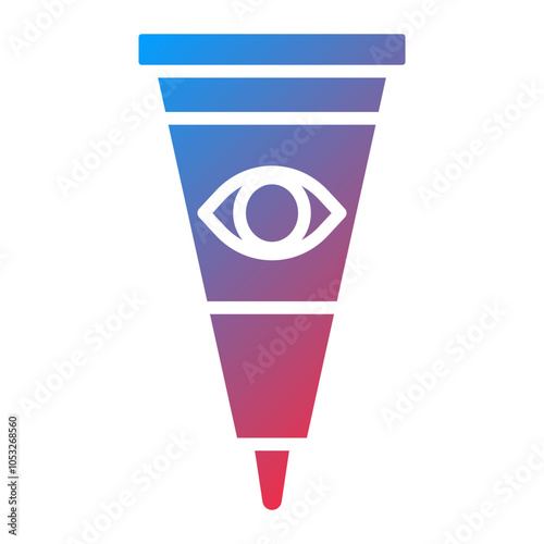 Eye Cream Vector Icon Style