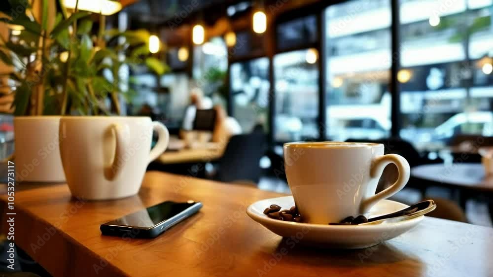 Coffee Break Relaxing Moments in the Middle of Work Coffee Break Relaxing Moments in the Middle of Work