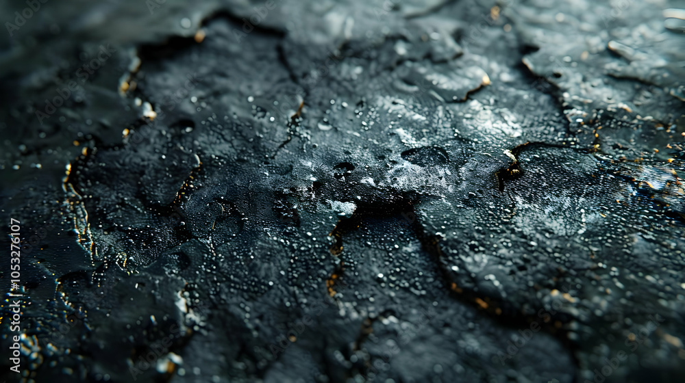 Dark Abstract Background with Water Droplets Dark Abstract Background with Water Droplets
