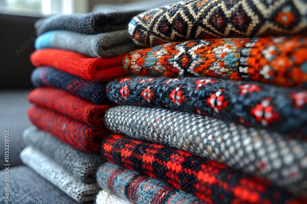 Cozy Knitwear Collection: Vibrant and Warm Sweaters for Autumn Fashion Cozy Knitwear Collection: Vibrant and Warm Sweaters for Autumn Fashion