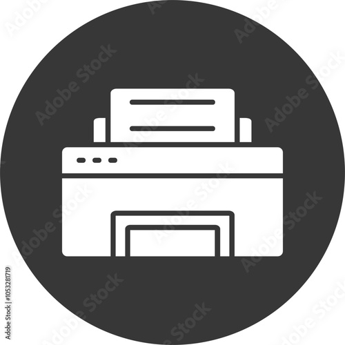 Printer Vector Icon