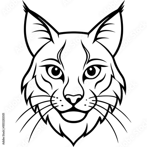 Create a Lynx Head: Bold Ears, Sharp Lines, and Fierce Expression