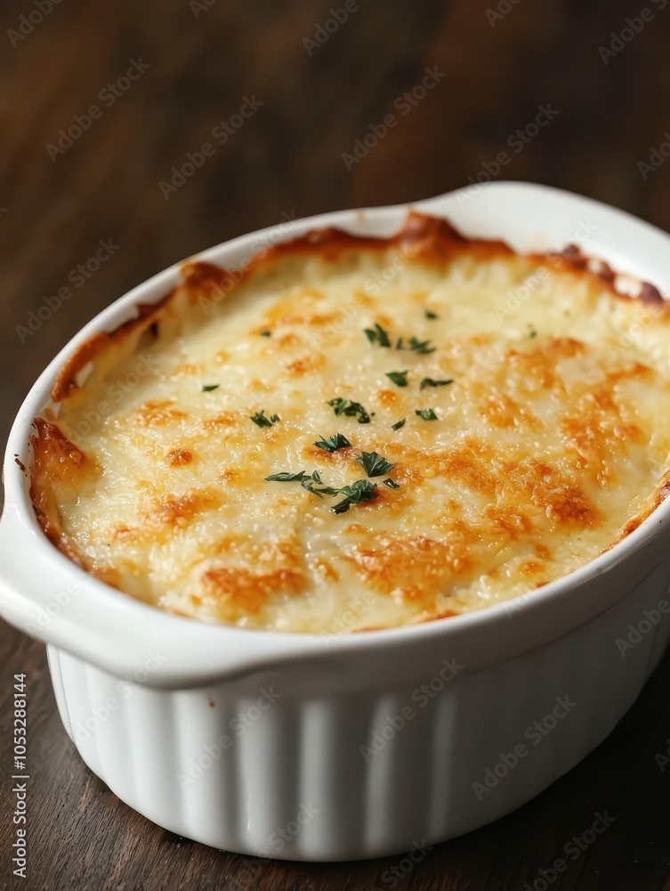 Deliciously topped and dusted with savory cheese, slightly melted for a perfect golden finish. Deliciously topped and dusted with savory cheese, slightly melted for a perfect golden finish.