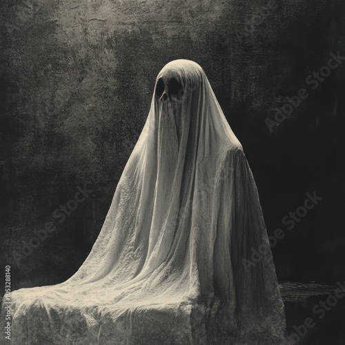 Cultural ghost symbolism isolated photo