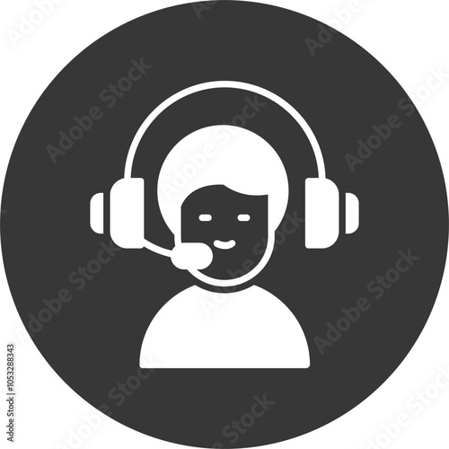 Broadcaster Vector Icon