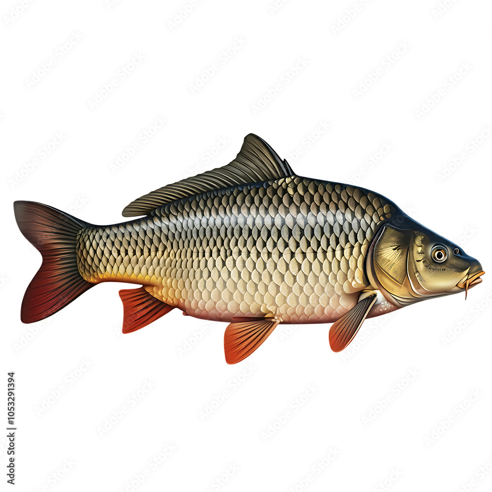 Common Carp With Detailed Scales On Transparent Background
Common Carp With Detailed Scales On Transparent Background