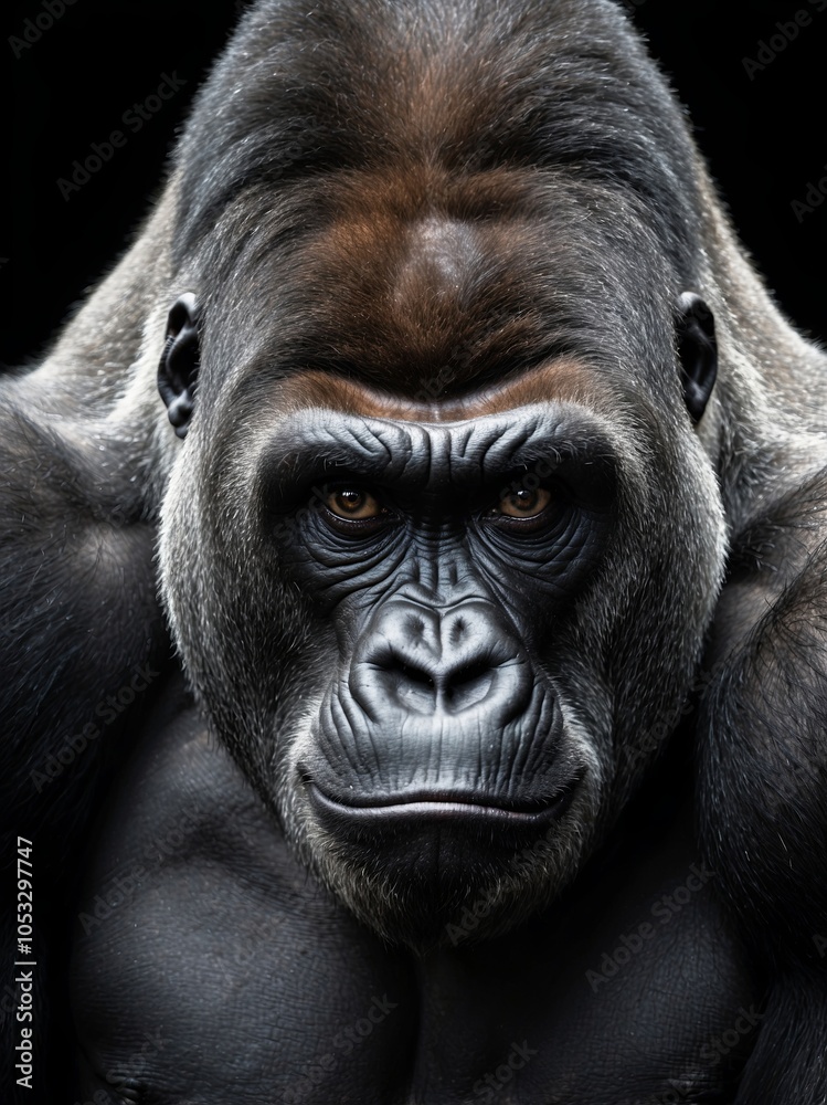 Obraz premium Gorrila the big portrait