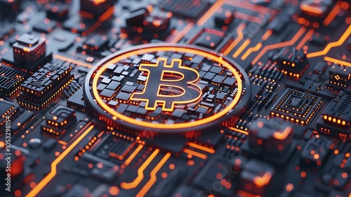 circuit board background
