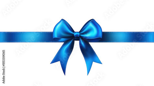 Realistic bow and ribbon for decorating gifts, surprises for holidays. Packing presents for birthday, new year and Christmas. Promotion and Discount objects on transparent background