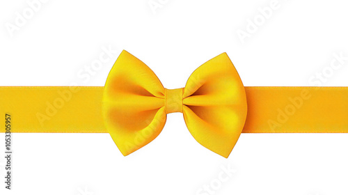 Realistic bow and ribbon for decorating gifts, surprises for holidays. Packing presents for birthday, new year and Christmas. Promotion and Discount objects on transparent background