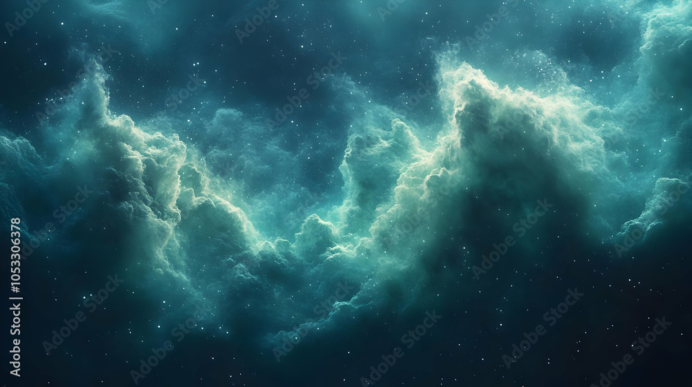 Abstract Background - Cosmic Clouds and Stars Abstract Background - Cosmic Clouds and Stars