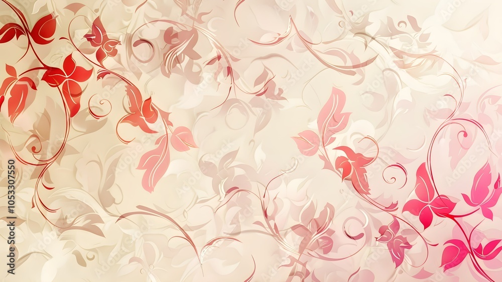 Fototapeta floral background for wedding event