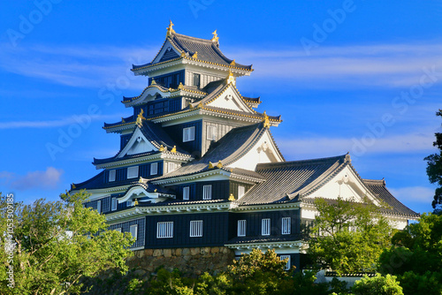 岡山城・天守閣（岡山県・岡山市）