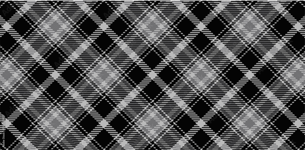 Naklejka premium Plaid Pattern Seamless. Classic Plaid Tartan Template for Design Ornament. Seamless Fabric Texture.