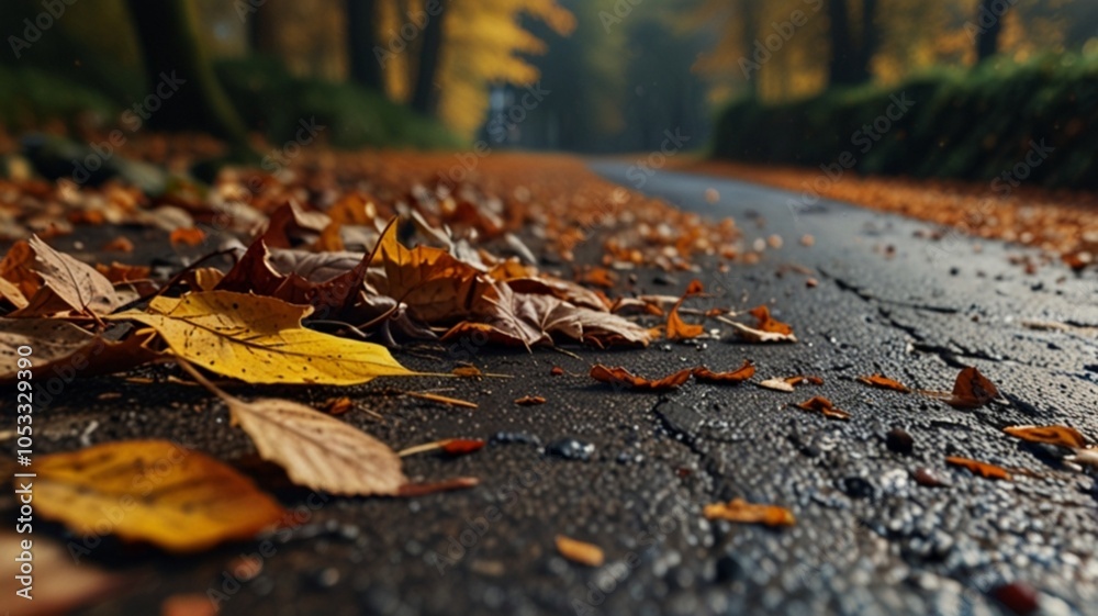 autumn leaves on the ground autumn leaves on the ground