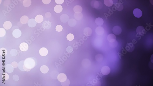 Defocused shining sparkles. Fade away lights. Glowing bokeh background. 