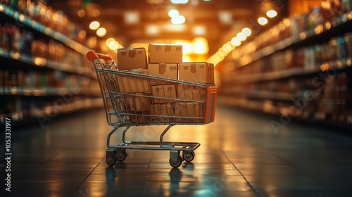 Recommendation engine personalized user preferences items futuristic 3D design. AI generated