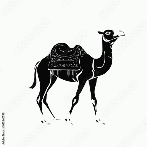 camel vector image