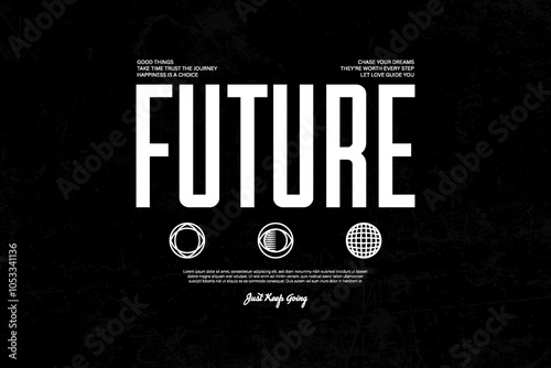 streetwear typography graphic tee concept vector graphic design templates