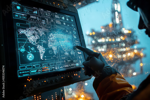 Revolutionizing Rig Management: Remote Control of Gas and Oil Rigs with Tablet Interface