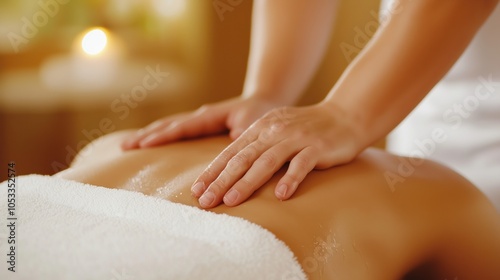 Wallpaper Mural Relaxing Back Massage Therapy Session Torontodigital.ca