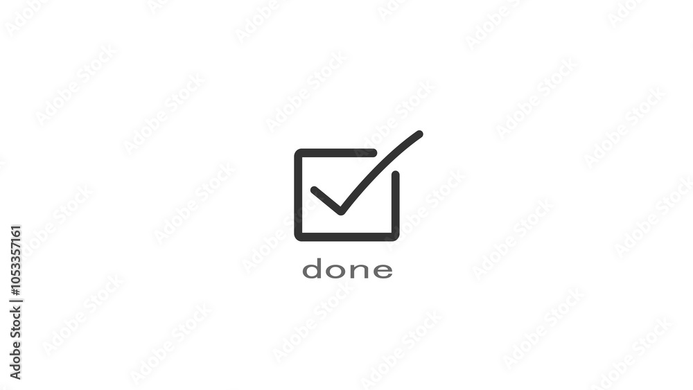  checkmark icon illustration.