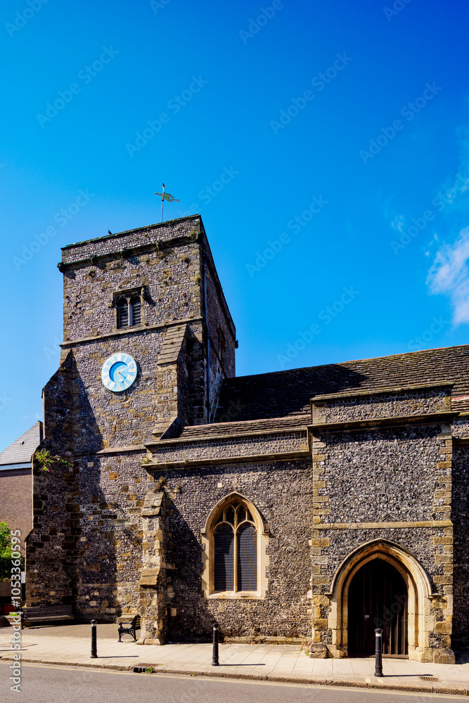 Fototapeta premium St Thomas �ecket Church, Lewes, East Sussex, England, United Kingdom