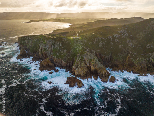 Faro de Cabo Prior en Ferrol A Coruña Galicia