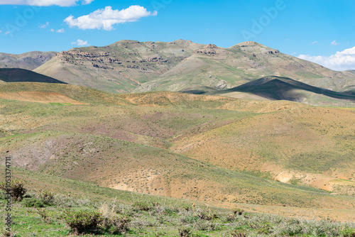 landscape in the mountains a perfect view 