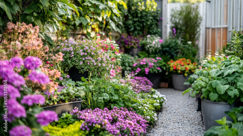 Blooming Garden Path