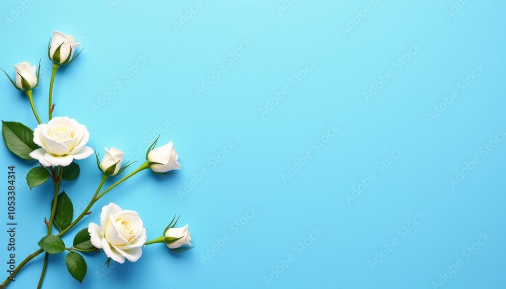 Elegance in bloom A bouquet of fresh white roses Elegance in bloom A bouquet of fresh white roses