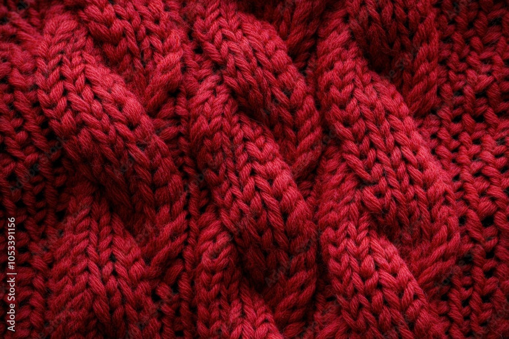 Cozy Red Knit Texture for Warmth and Comfort Themes Cozy Red Knit Texture for Warmth and Comfort Themes