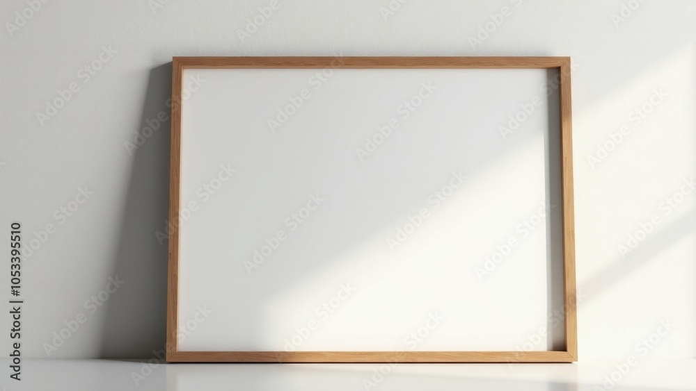 Elegant Framed Certificate Against a Neutral Wall with Soft Shadows Elegant Framed Certificate Against a Neutral Wall with Soft Shadows