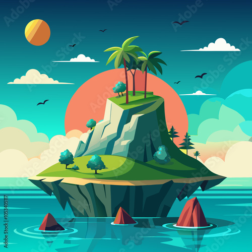 island in the sea