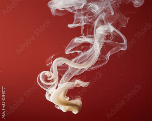 
Colorful drop paint swirl isolated on transparent background 
