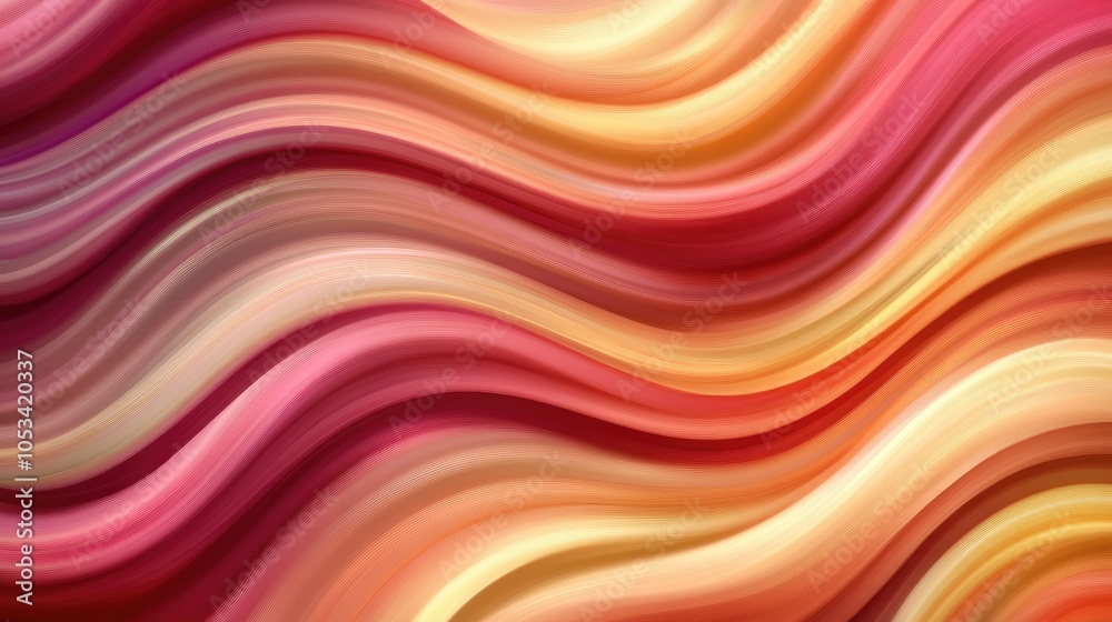 Smooth wavy line pattern with gradient shades, creating a soft and seamless abstract background. Smooth wavy line pattern with gradient shades, creating a soft and seamless abstract background.