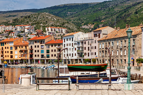 The City auf Senj in Croatia