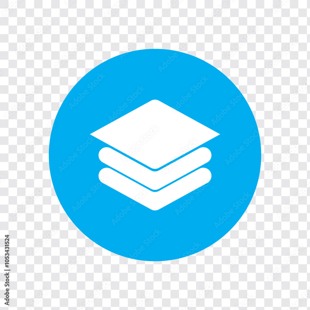 Layer icon. flat style Layer vector illustration. Layer icon. flat style Layer vector illustration.