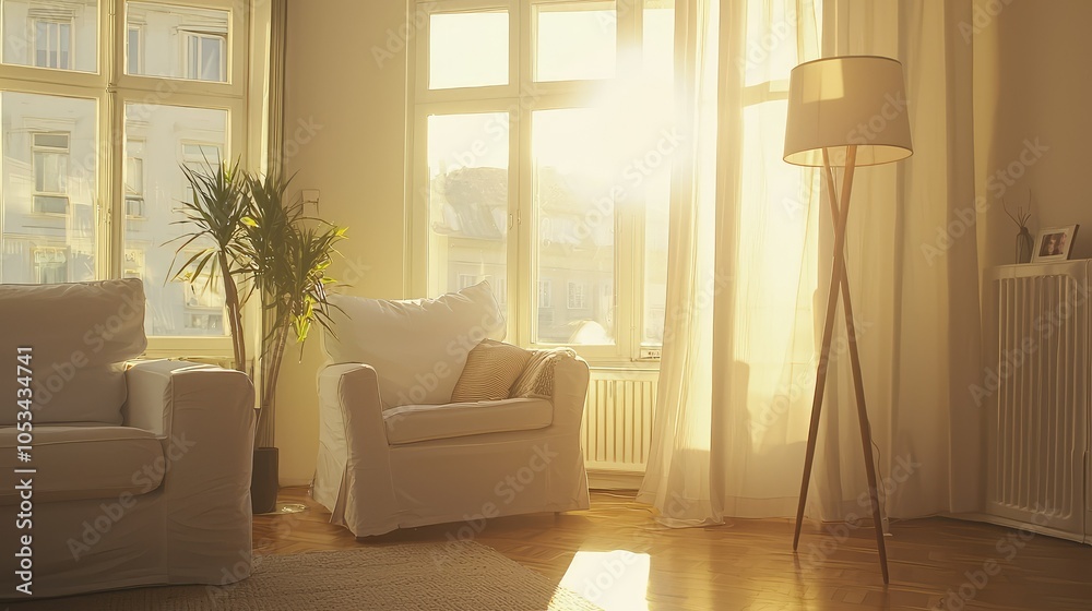 Bright and Airy Modern Living Room Interior Design Bright and Airy Modern Living Room Interior Design