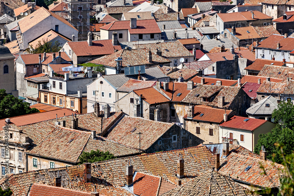 Fototapeta premium The City auf Senj in Croatia
