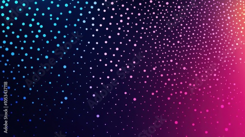 Minimalist gradient with dots pattern