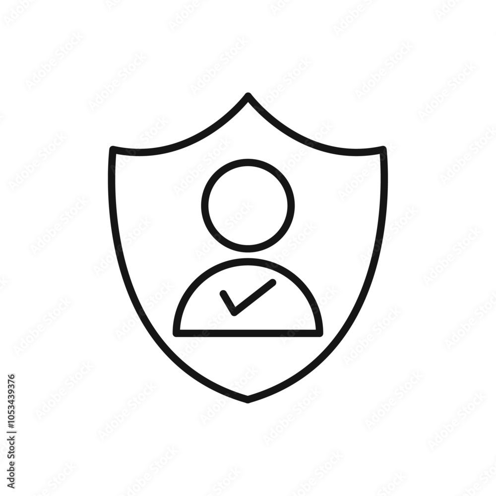 Authentication icon vector set collection for web Authentication icon vector set collection for web