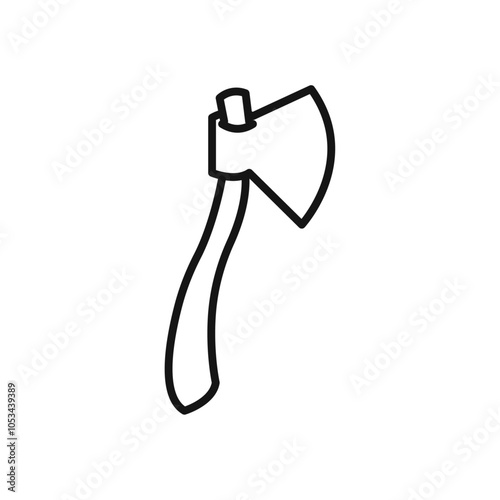 Axe icon vector set collection for web
