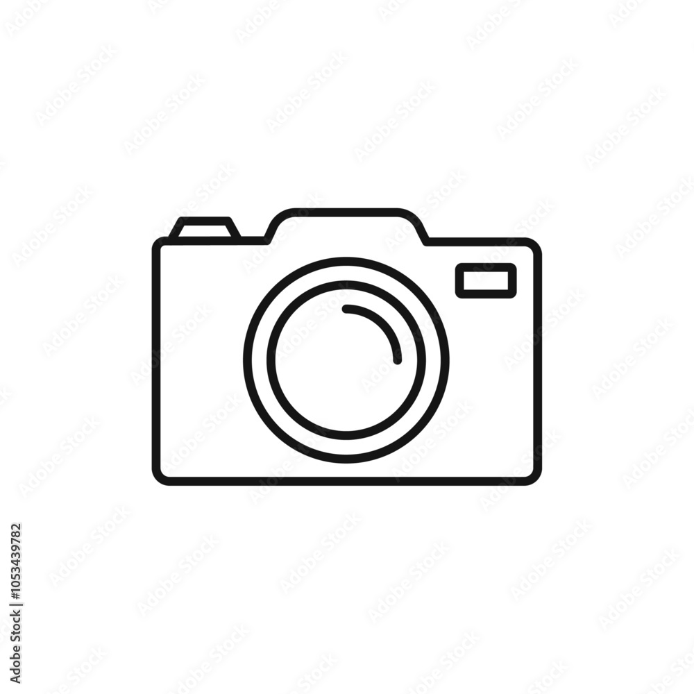 Camera icon vector set collection for web Camera icon vector set collection for web