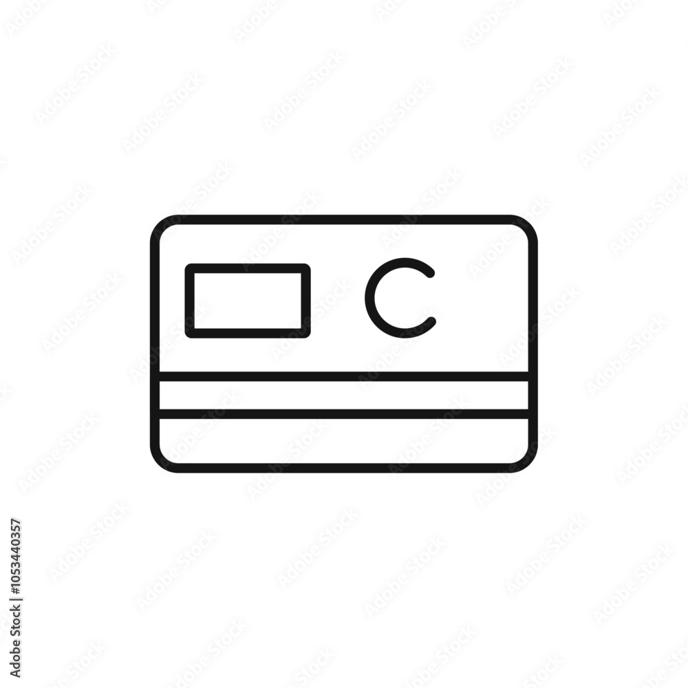 Credit card icon vector set collection for web Credit card icon vector set collection for web