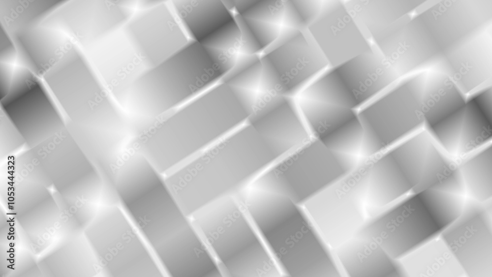Abstract white trendy liquid background