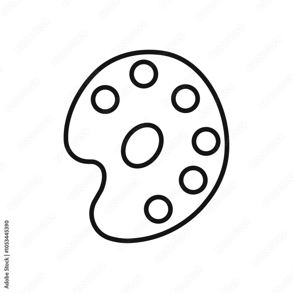 Palette icon vector set collection for web Palette icon vector set collection for web