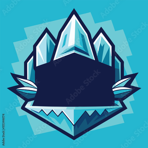 A vibrant, stylized logo featuring the word "ICE" encased in a frosty design. 