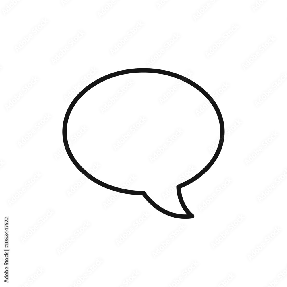 Speech bubble icon vector set collection for web Speech bubble icon vector set collection for web